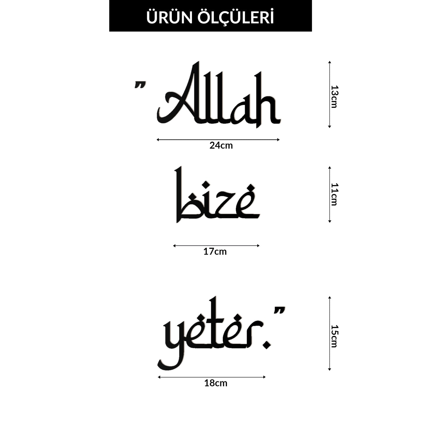 Allah bize yeter