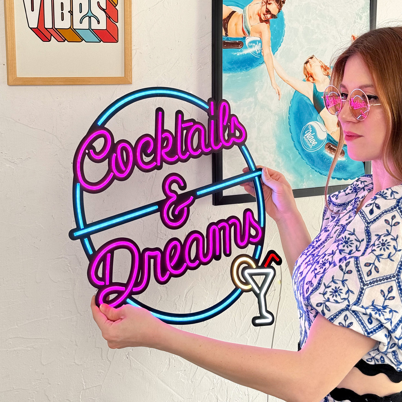Néon Cocktails And Dreams | Ambiance Néon