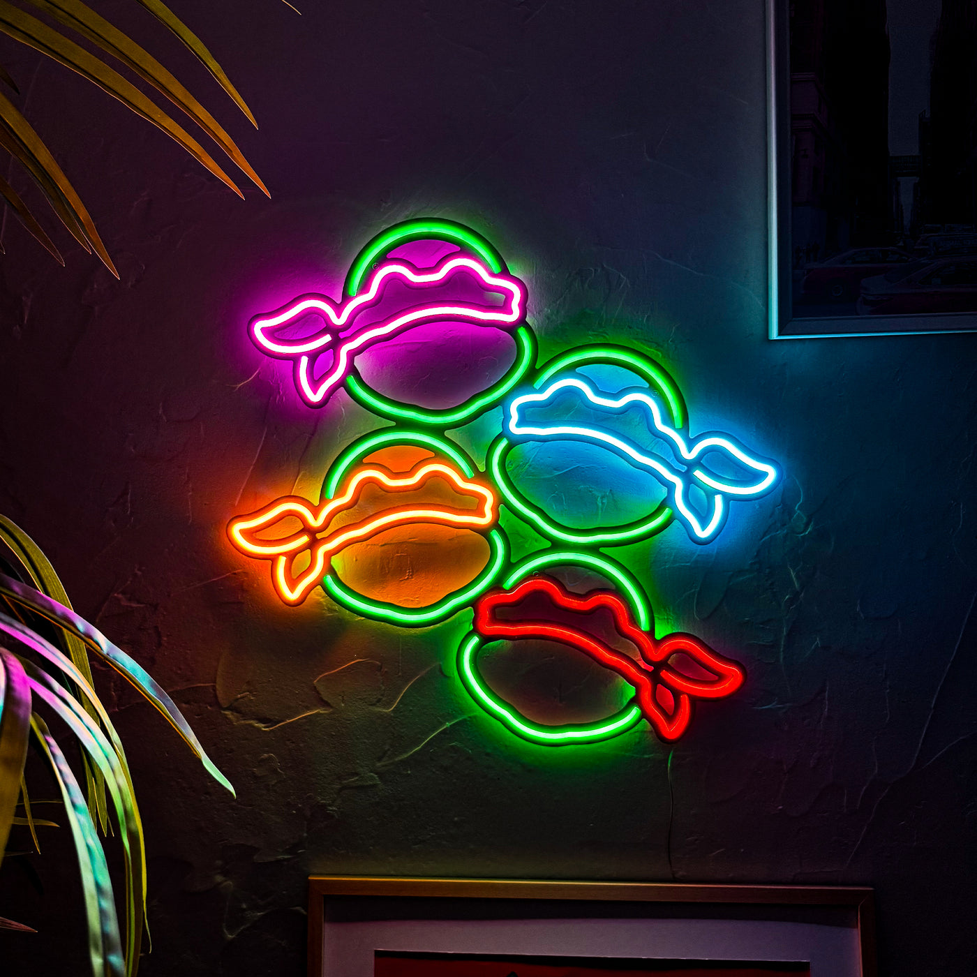 Neon Turtles