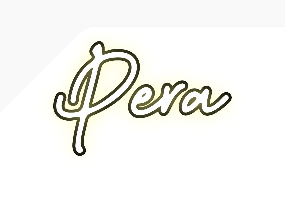 Custom Neon Order: Pera