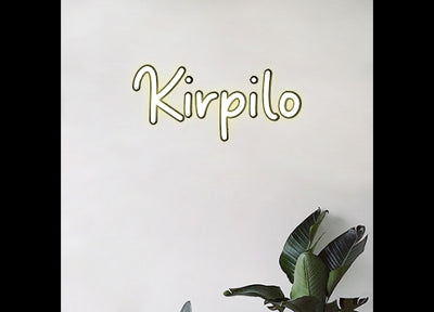 Custom Neon Order: Kirpilo