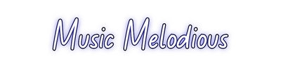 Custom Neon Order: Music Melodio...