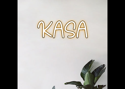 Custom Neon Order: KASA