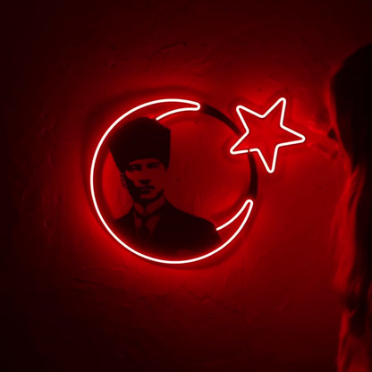 Atatürk Işıklı Tablo