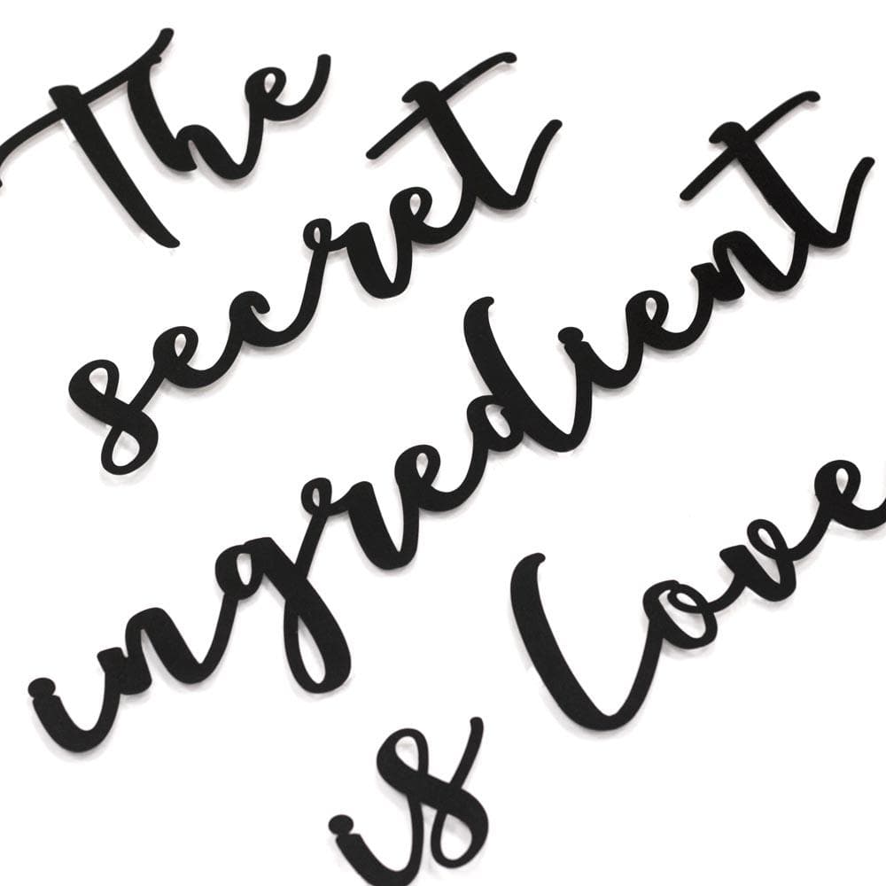 The Secret Ingredient Is Love Ev ve Bahçe > Dekor Hoagard 